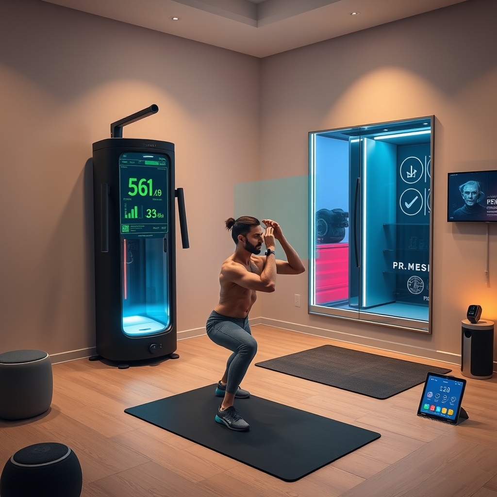 2026 Fitness Tech Unlocked: How AI, Smart Home Gyms, and Precision Nutrition Build Your Hyper-Specific Body Transformation