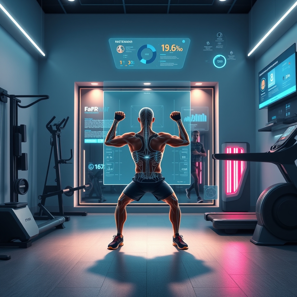 The Algorithmic Athlete: How AI, Smart Home Gyms, and Biohacking Are Engineering Your Most Precise Body Transformation Yet